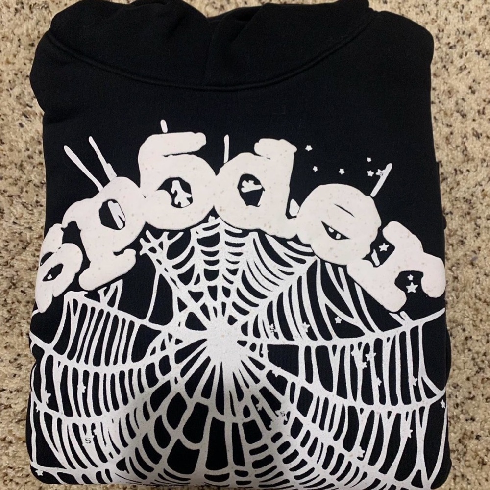 Kids Black Graphic Hoodie